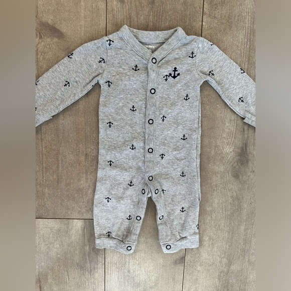 Carter’s newborn baby boy footless footies like new - Picture 2 of 5
